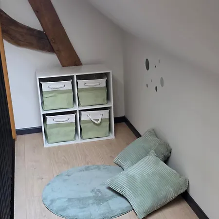 아파트 L Oasis De Detente - Le Cocon - 4 Personnes Avec 1h D Acces A La Piscine Privee Et Terrasse Amenagee Par Nuit Reservee - Climatisation - A 2km De Pairi Daiza 부흘리테