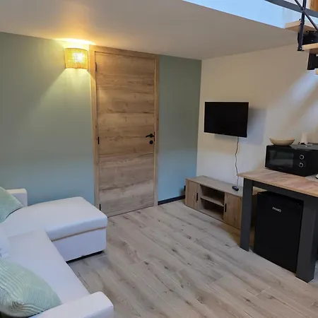 L Oasis De Detente - Le Cocon - 4 Personnes Avec 1h D Acces A La Piscine Privee Et Terrasse Amenagee Par Nuit Reservee - Climatisation - A 2km De Pairi Daiza 부흘리테